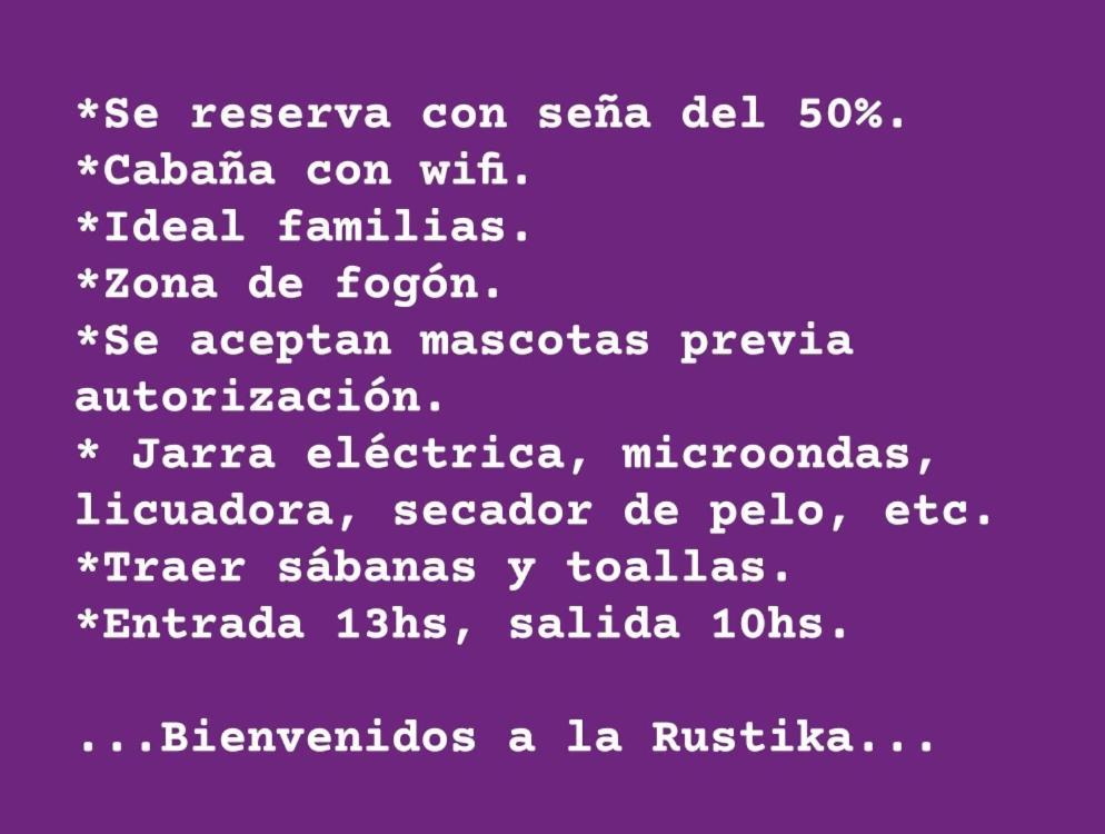 Cabana La Rustika 德尔迪阿布罗角 外观 照片